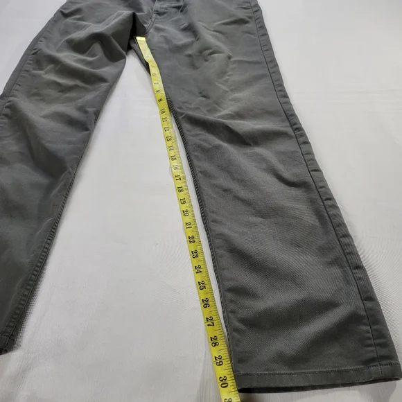 Patagonia Iron Clad Performance Twill Jeans Reg Straight Forge Grey Men's 34x32 - Picture 2 of 14
